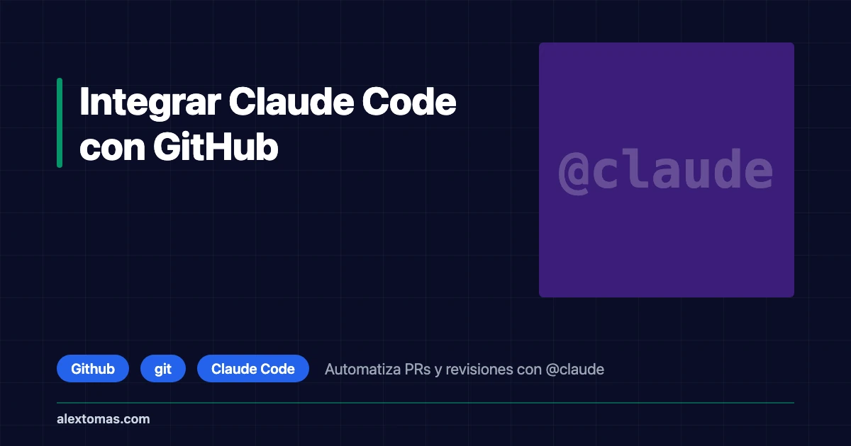 Integrar Claude Code con GitHub
